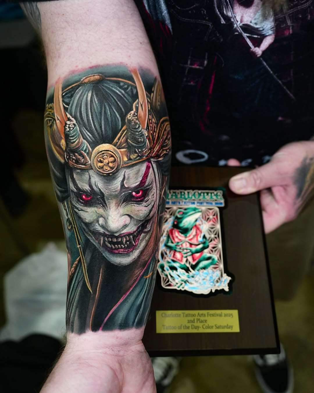 Tattoo by @realtattooclub — realism, dark_realism