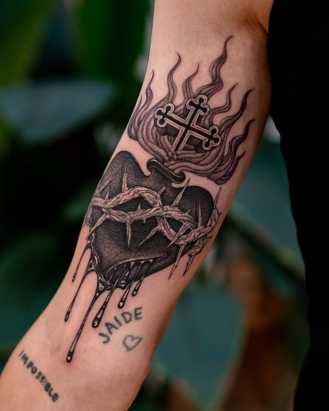 Tattoo by @james_seventhson — black_and_grey, illustrative