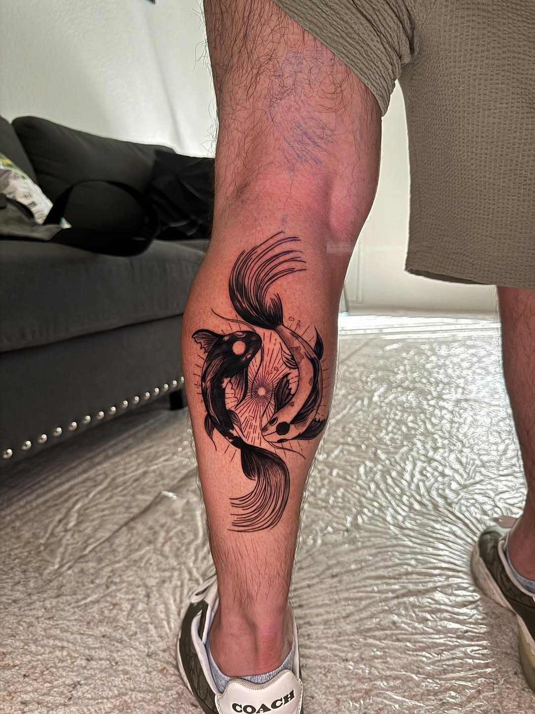 Tattoo by @ink.sacred — illustrative, blackwork