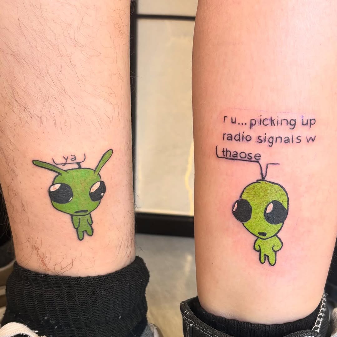 Tattoo by @valentine_tats — illustrative, lettering_script