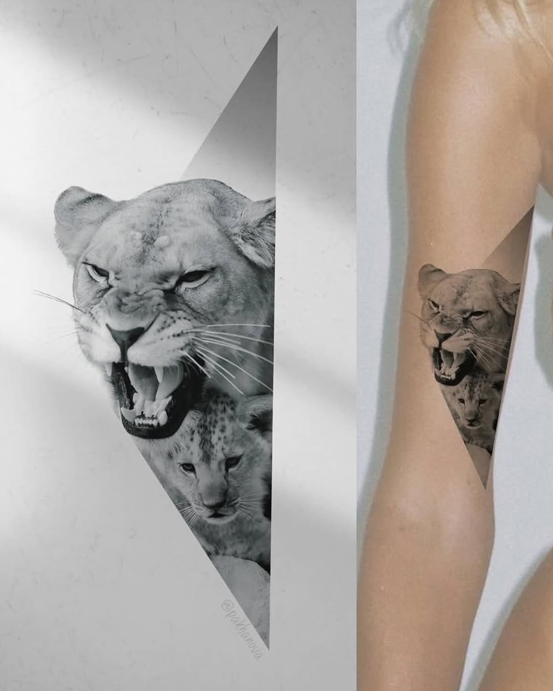 Tattoo by @pakhanova — realism, black_and_grey