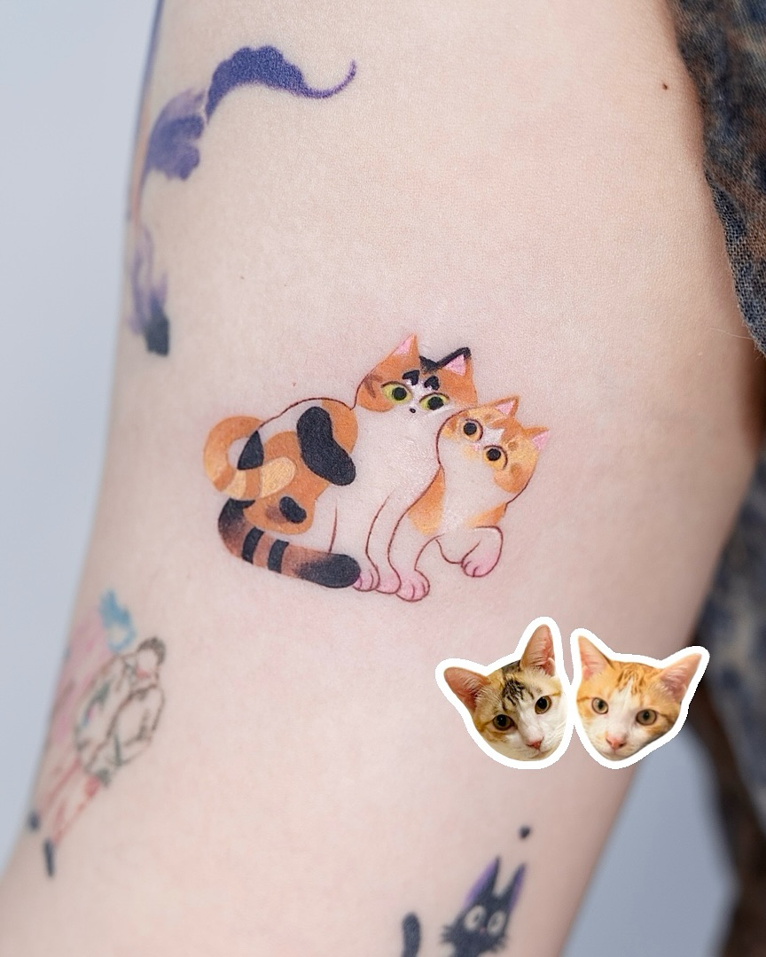 Tattoo by @live_tattooer — anime