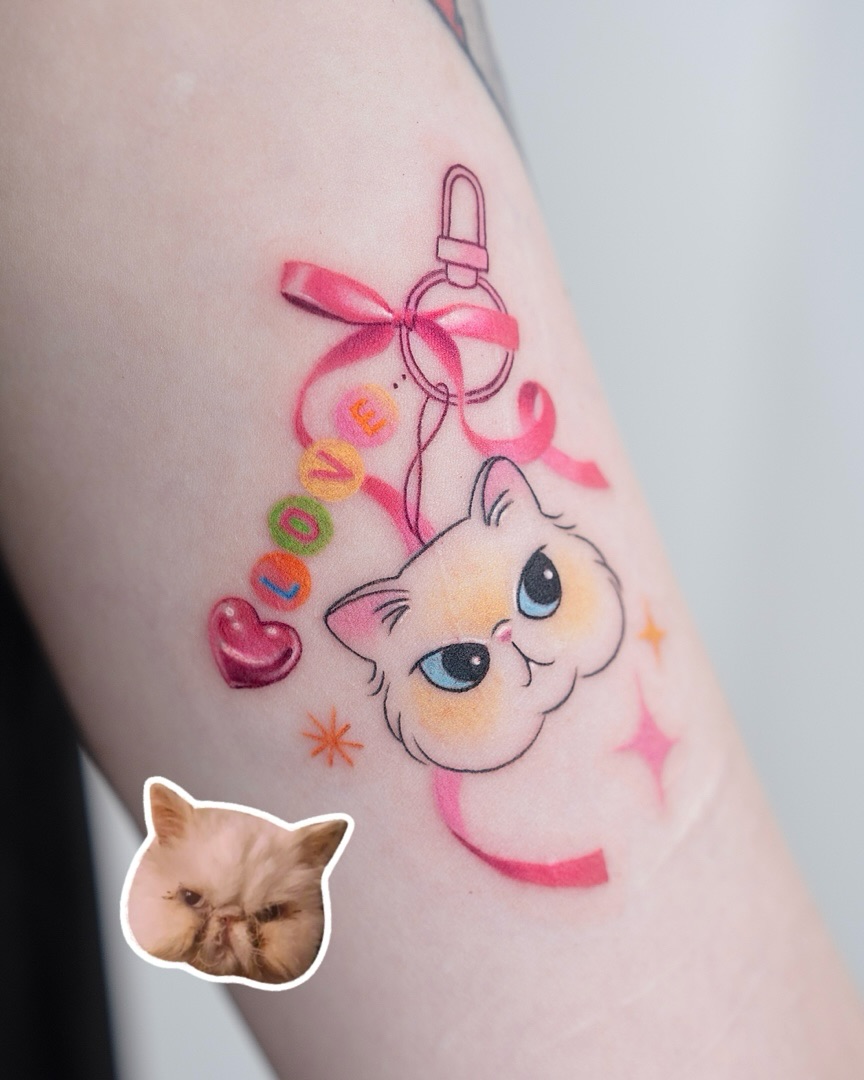 Tattoo by @live_tattooer — new_school, anime