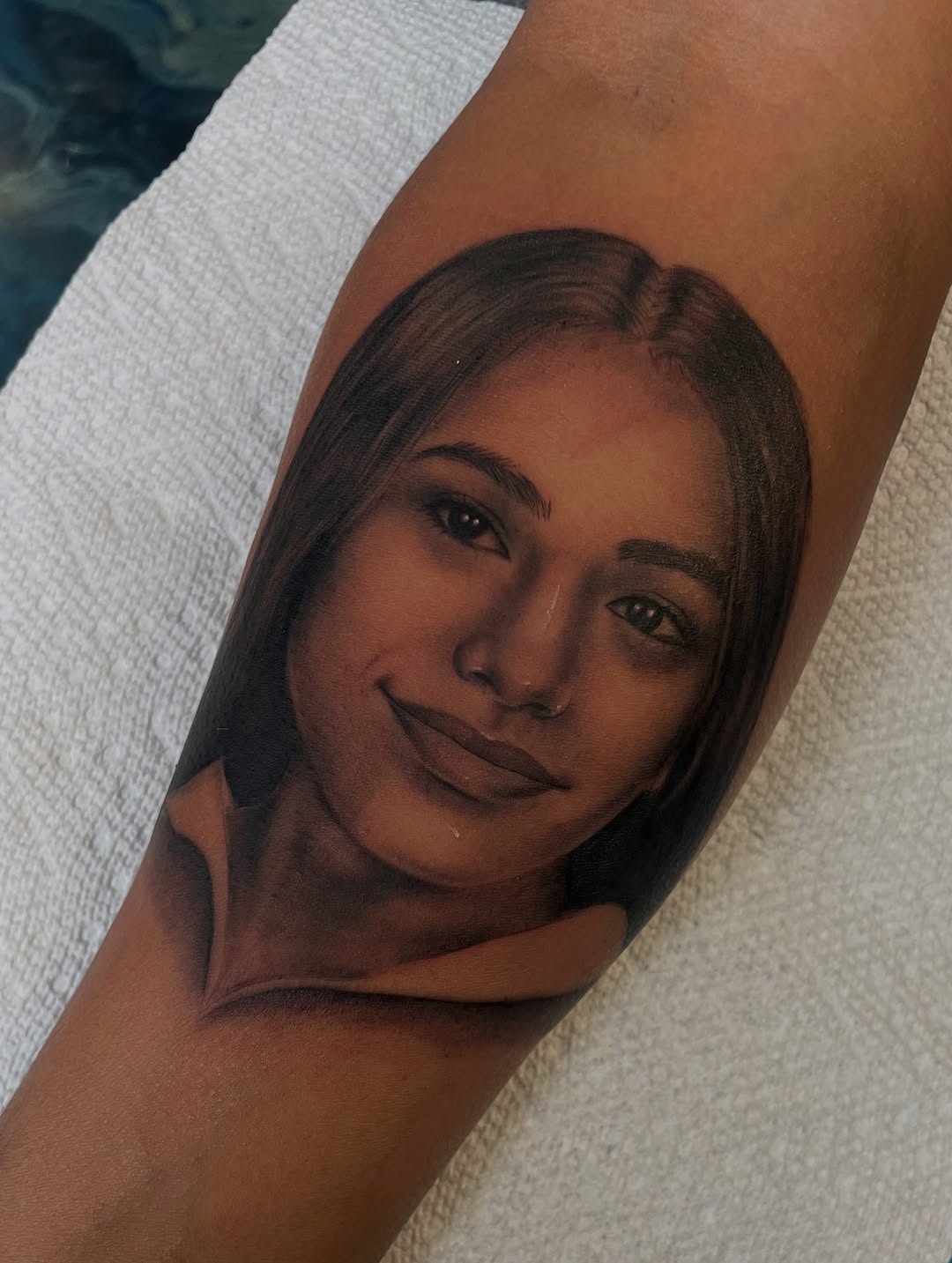 Tattoo by @inkmatic_ — realism, black_and_grey