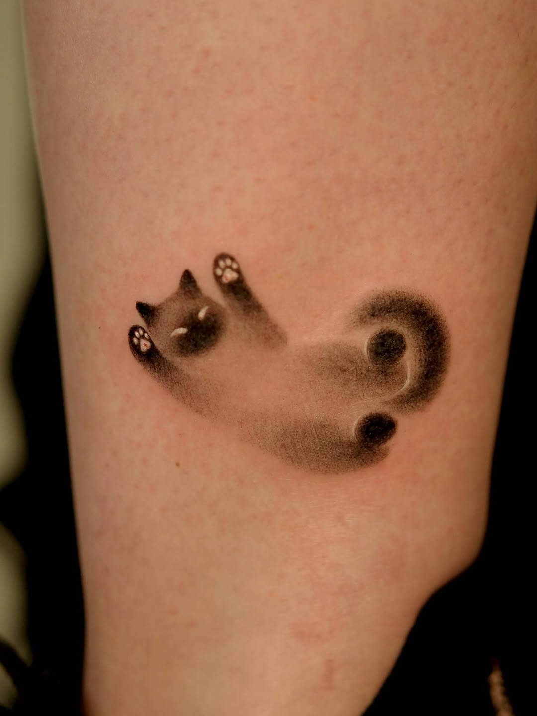 Tattoo by @toki.tattoos โ black_and_grey, fine_line