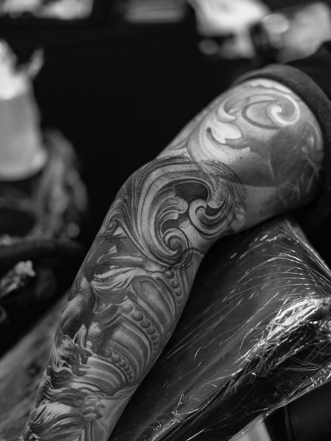 Tattoo by @reyolivarestattoos โ black_and_grey, realism