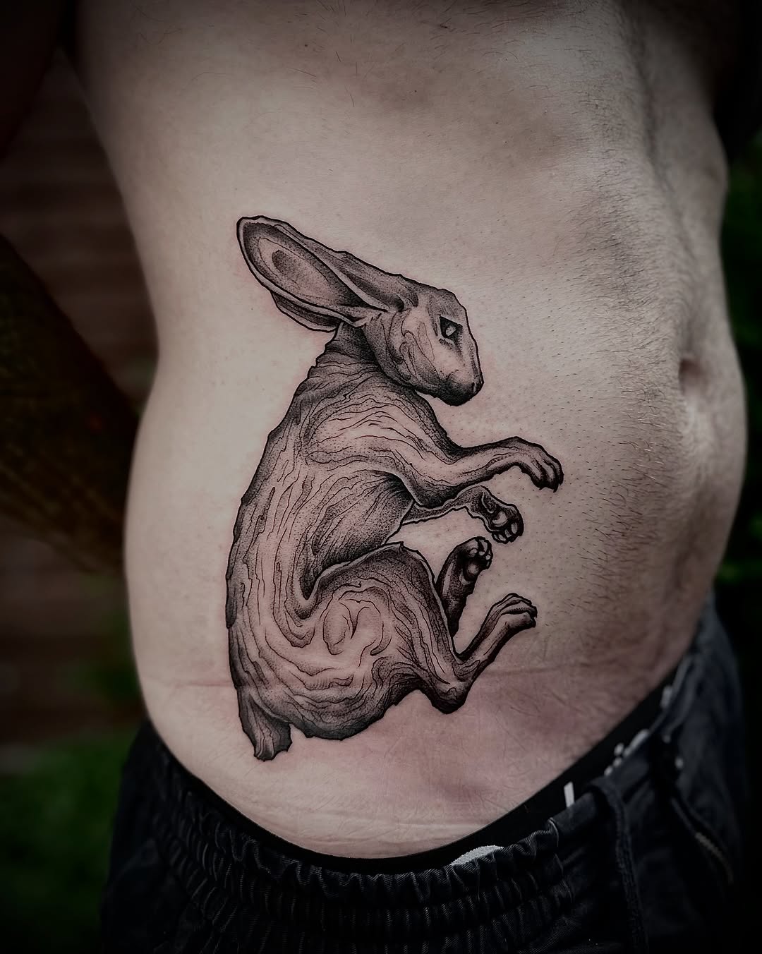 Tattoo by @giokay — blackwork