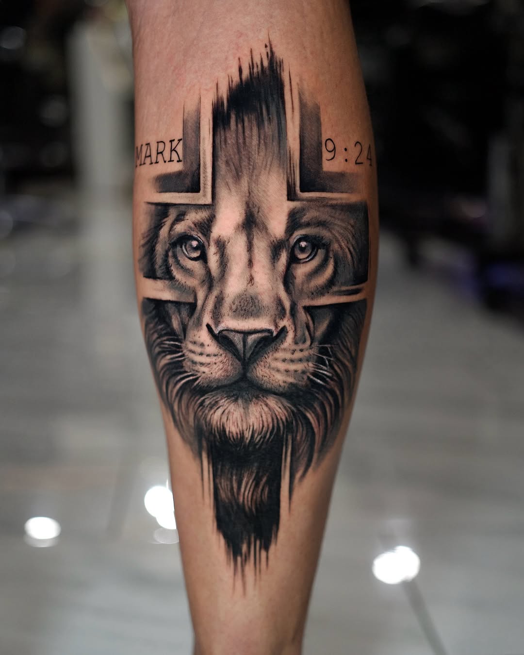 Tattoo by @tattoo_dzhyhov — realism, black_and_grey