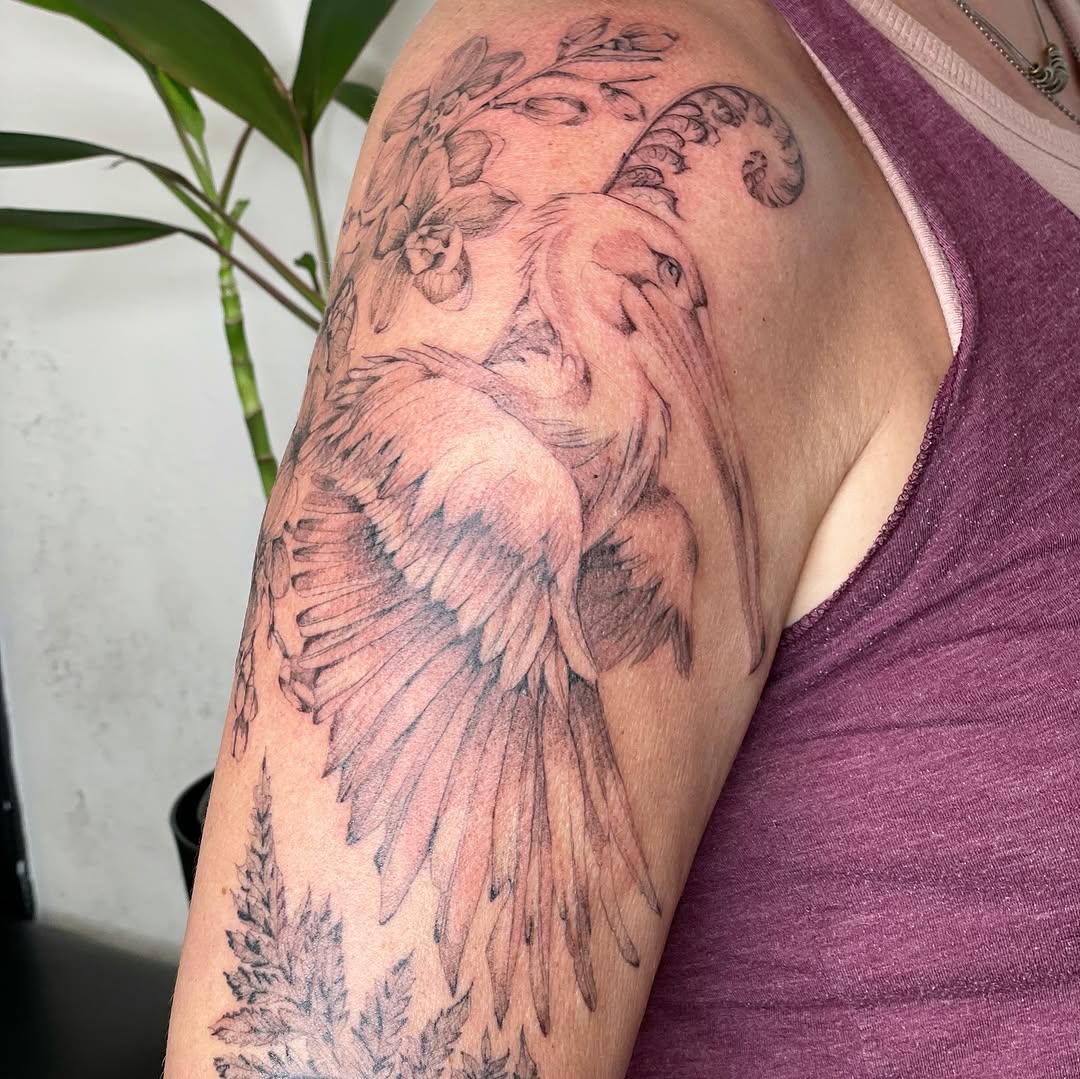 Tattoo by @marlomarquisetattoo β illustrative, black_and_grey