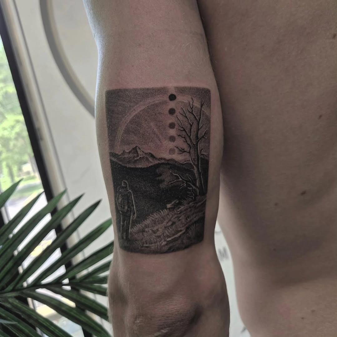 Tattoo by @kylejosephtattoo โ black_and_grey, realism