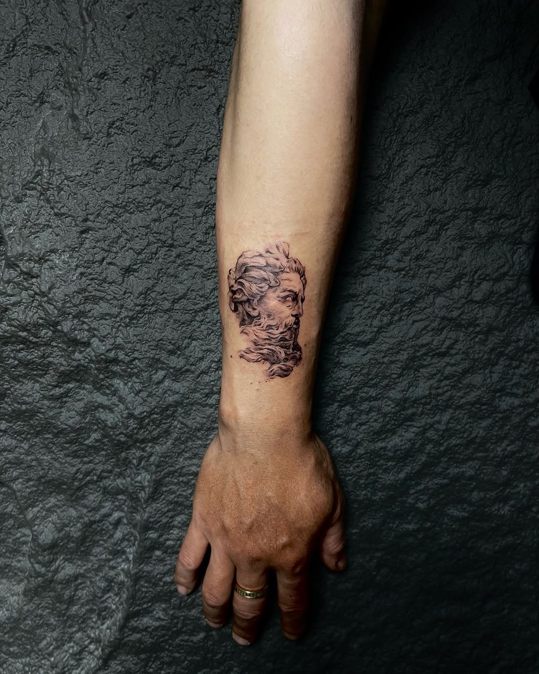 Tattoo by @justf.clara — realism, black_and_grey