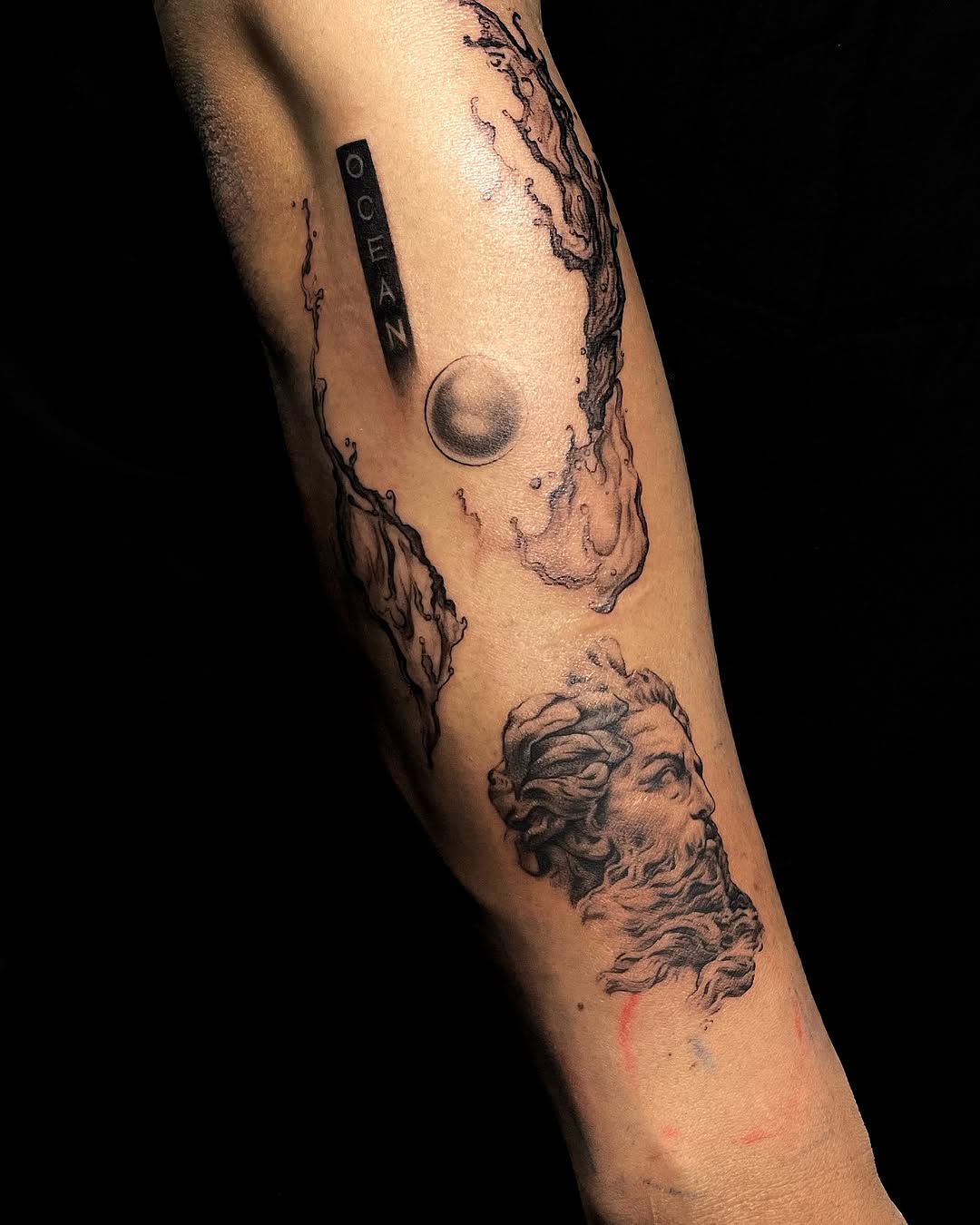 Tattoo by @justf.clara — realism, black_and_grey
