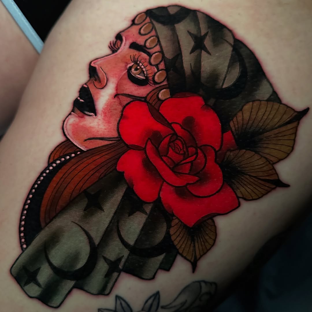 Tattoo by @gillianmarietattoo — neo_traditional, illustrative
