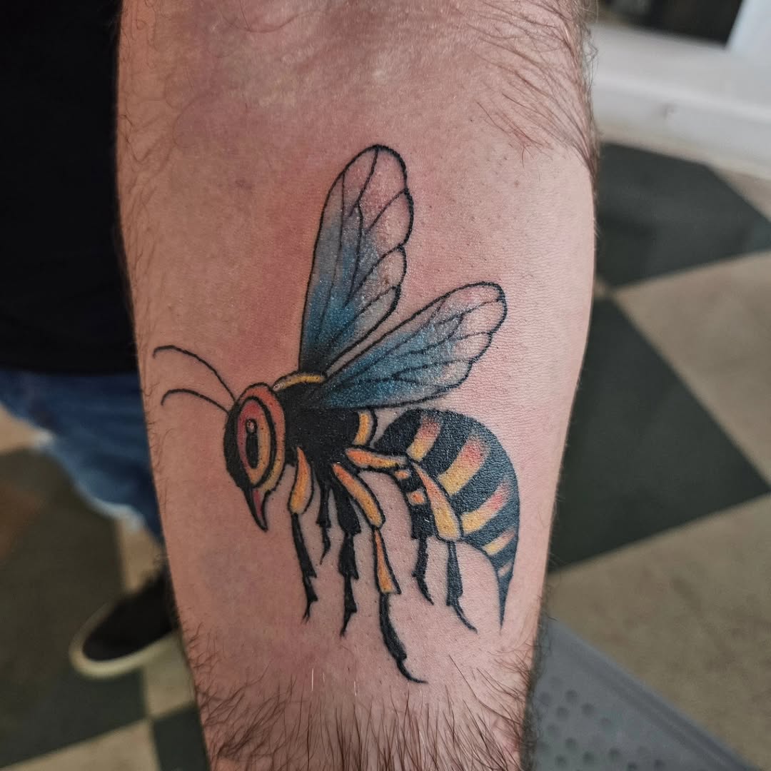 Tattoo by @davidnashart — american_traditional, illustrative