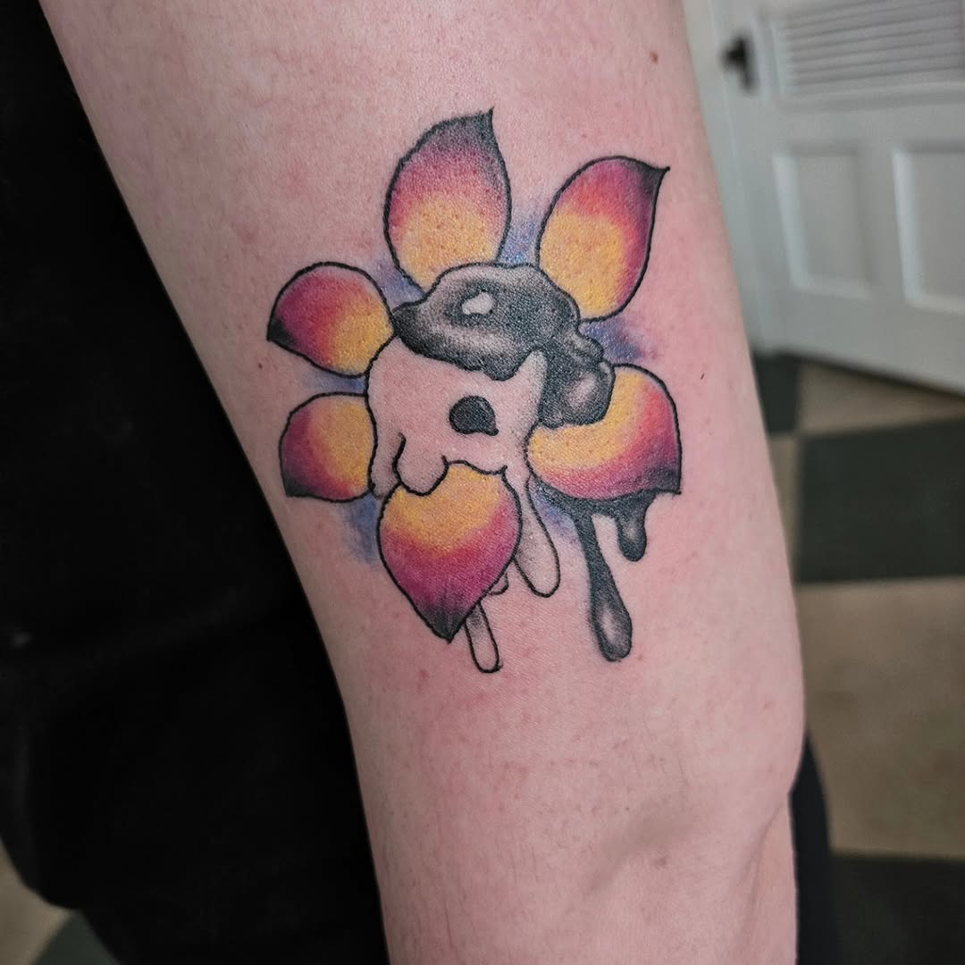 Tattoo by @davidnashart — illustrative, watercolor