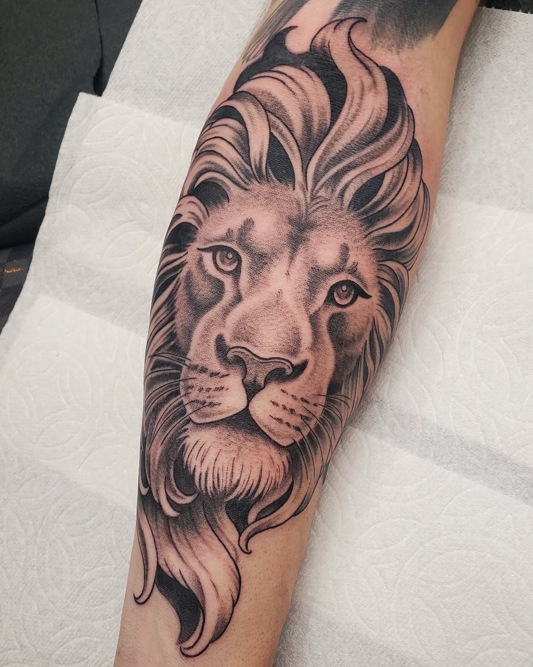 Tattoo by @katy_did_it โ realism, black_and_grey
