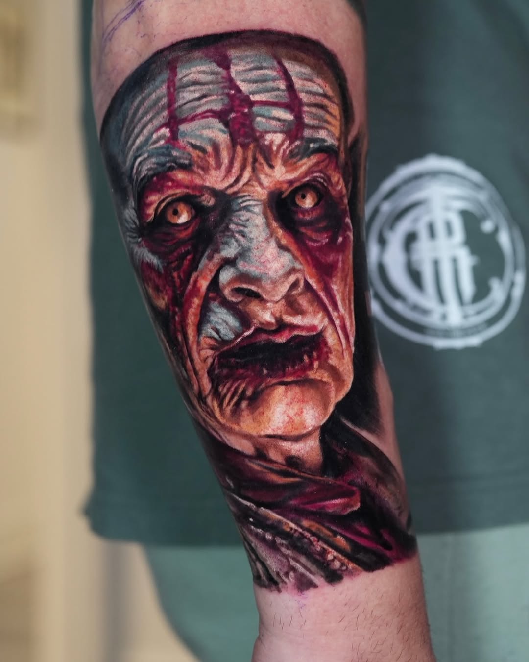 Tattoo by @realtattooclub — realism, dark_realism