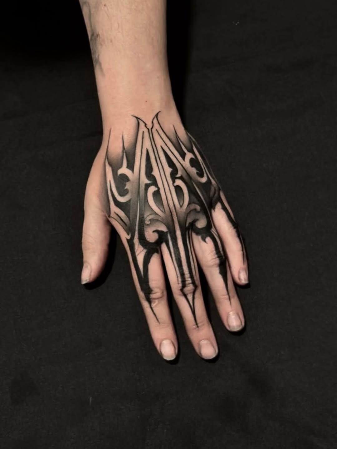 Tattoo by @tattzbyturk — blackwork