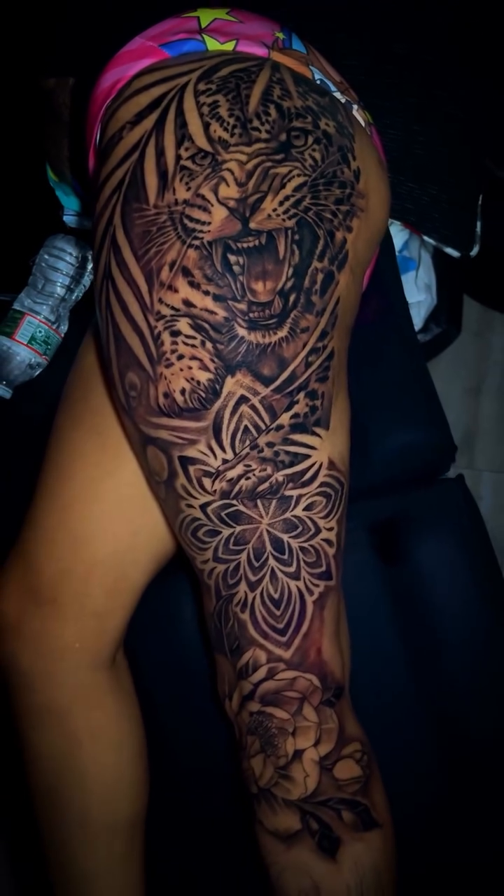Tattoo by @_.slym — realism, black_and_grey