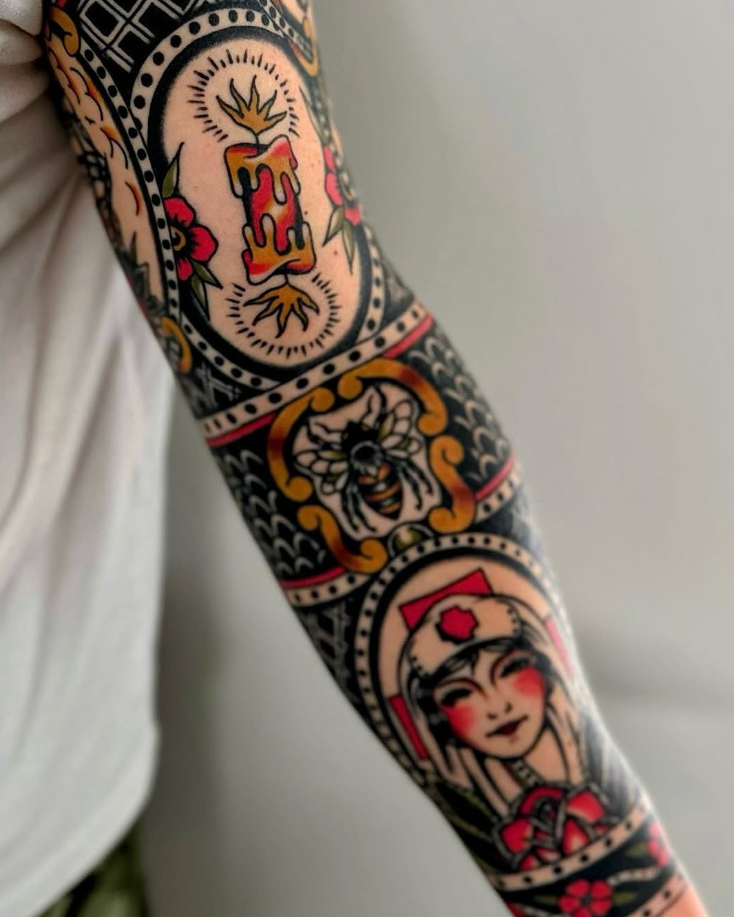 Tattoo by @tifftats — american_traditional
