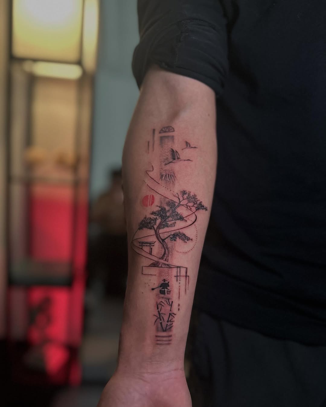 Tattoo by @yennyinktattoo — black_and_grey, illustrative