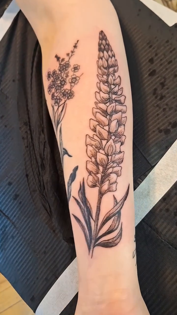 Tattoo by @ancient.ink.mt — fine_line, black_and_grey