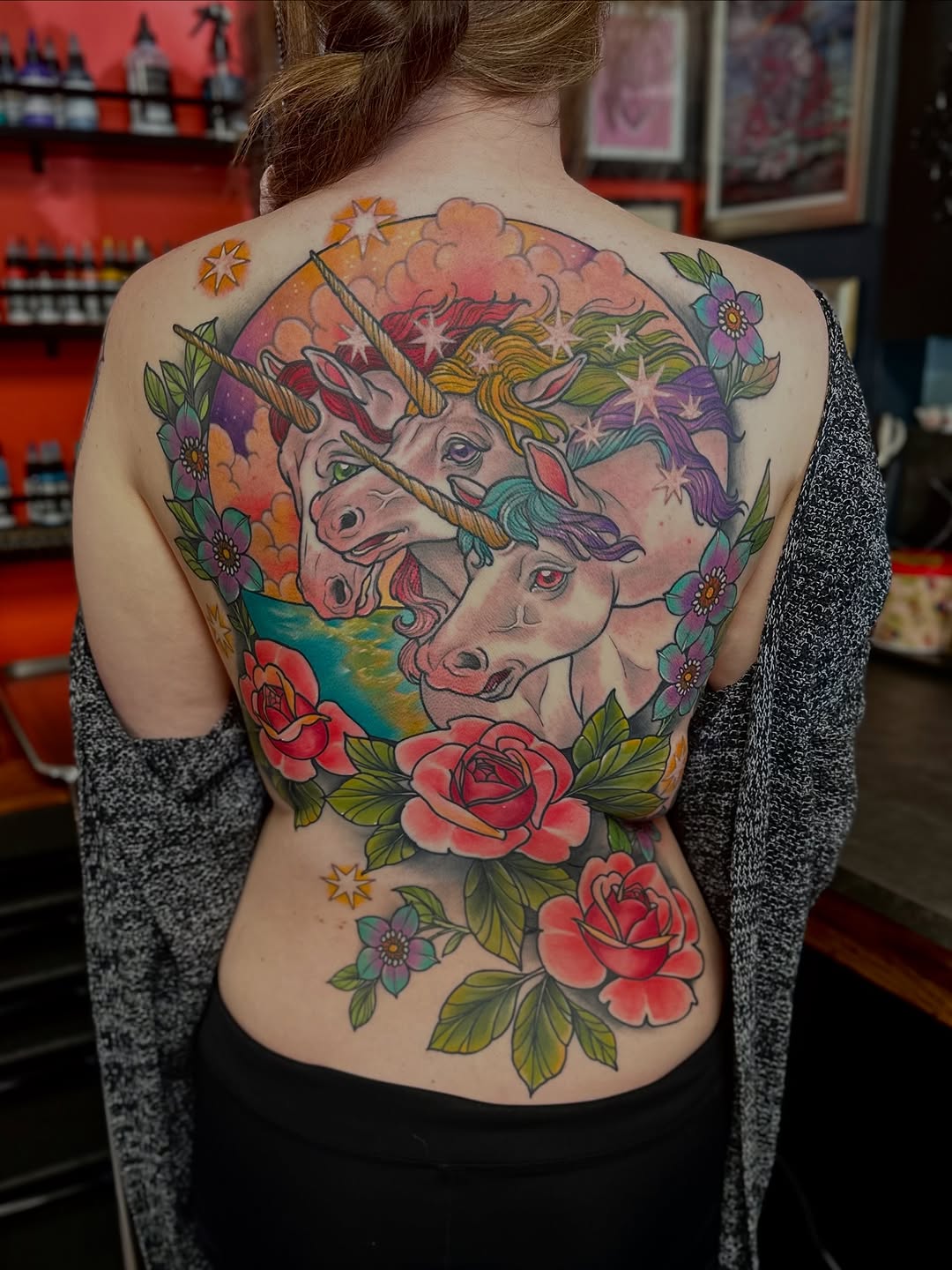 Tattoo by @aprilnicoletattoos โ neo_traditional, new_school