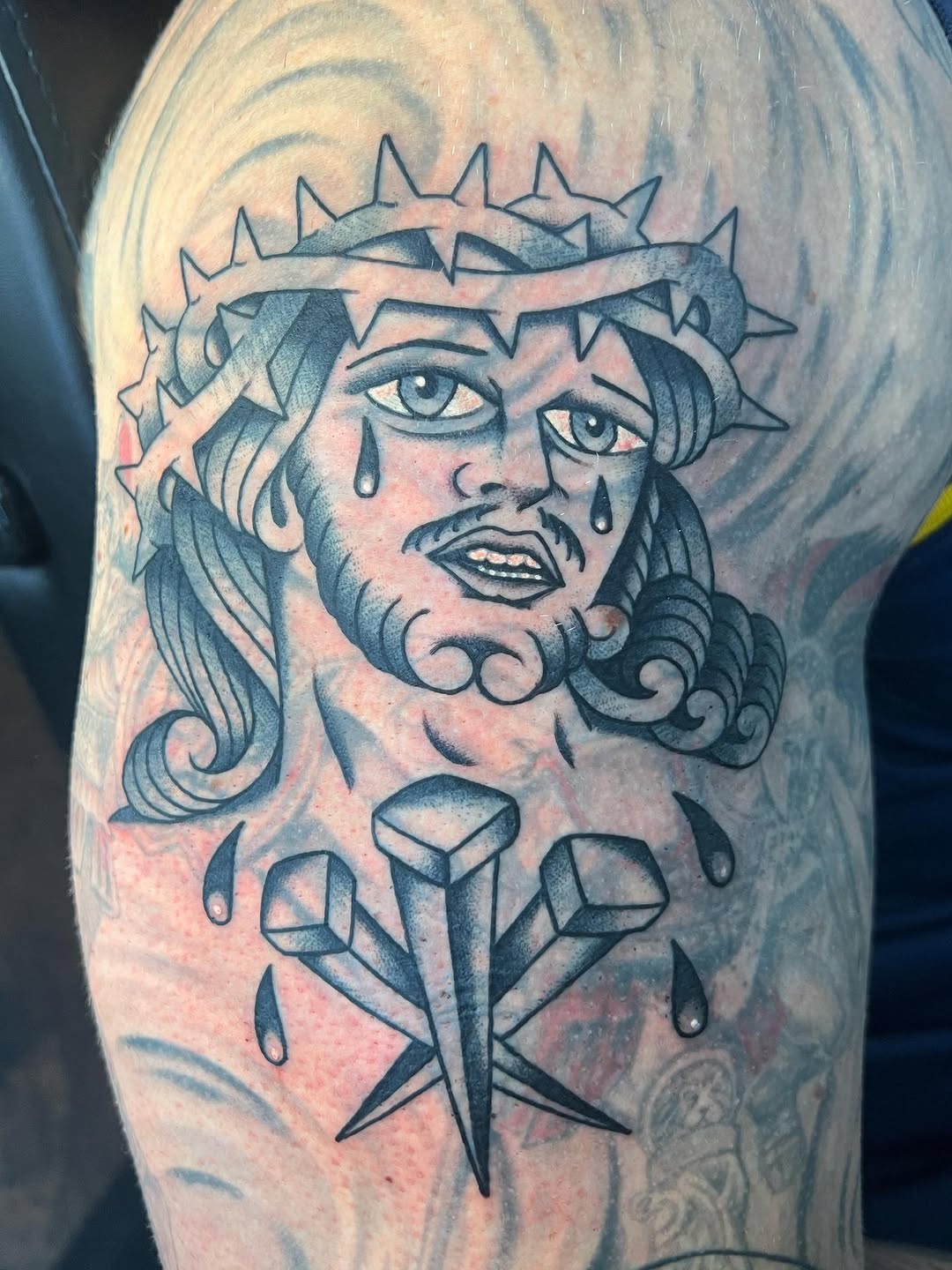 Tattoo by @brice_hamm — american_traditional, black_and_grey