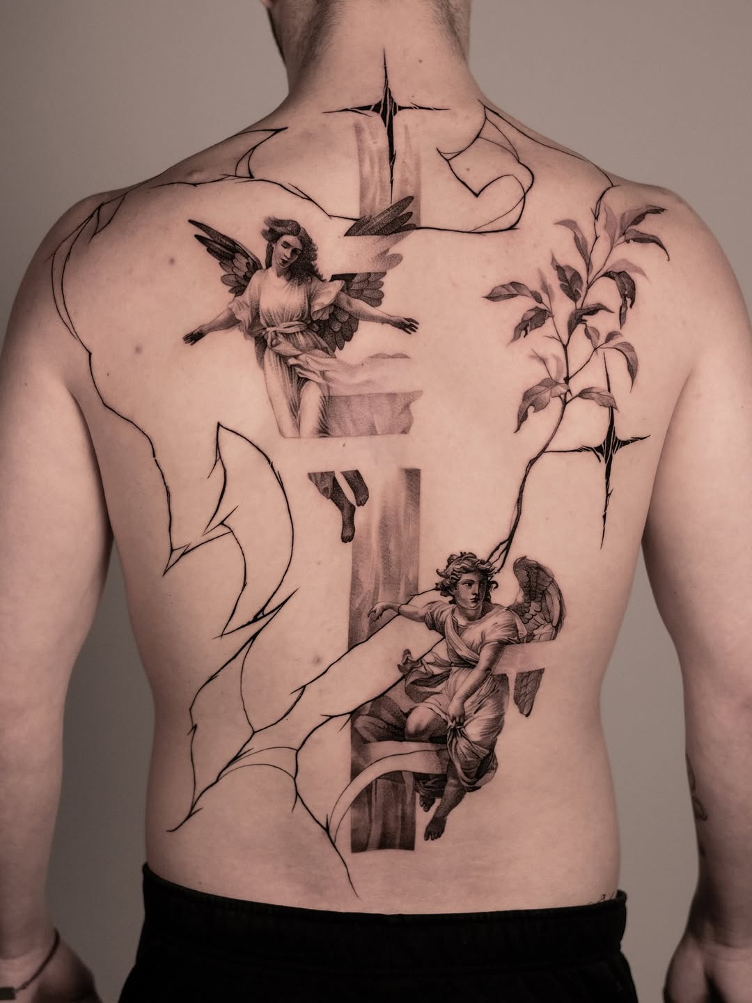 Tattoo by @markd_tattoo — black_and_grey