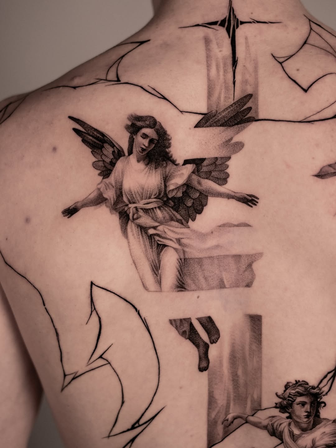 Tattoo by @markd_tattoo — black_and_grey