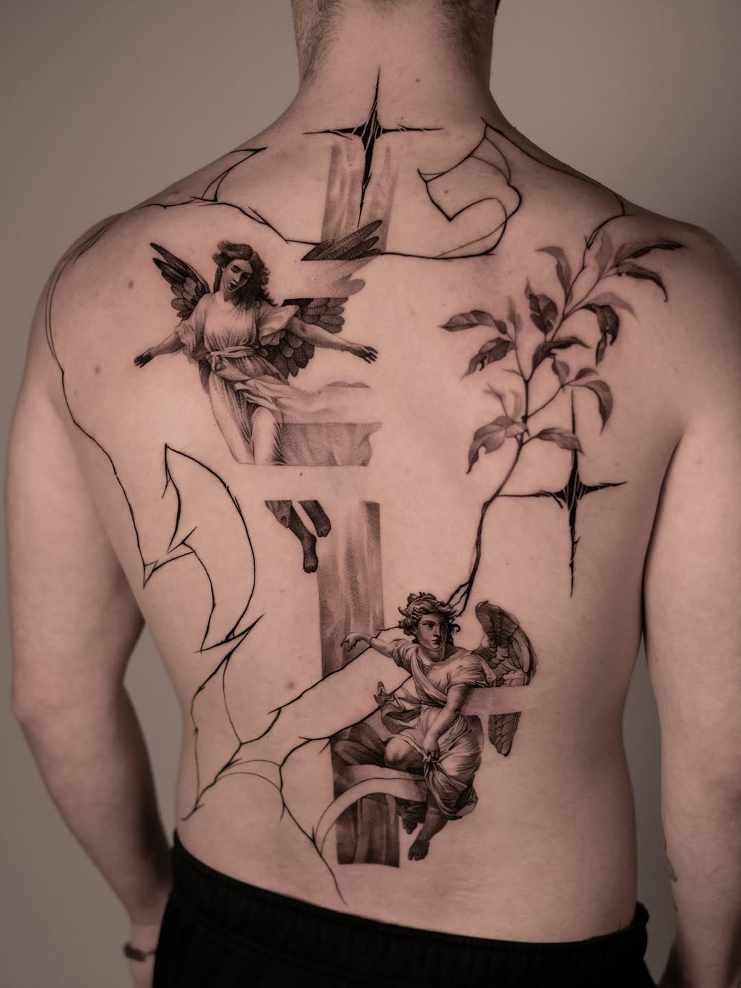Tattoo by @markd_tattoo — black_and_grey