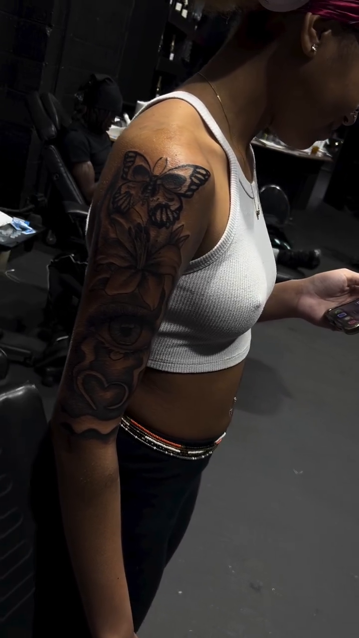 Tattoo by @sadity.ink — black_and_grey, realism