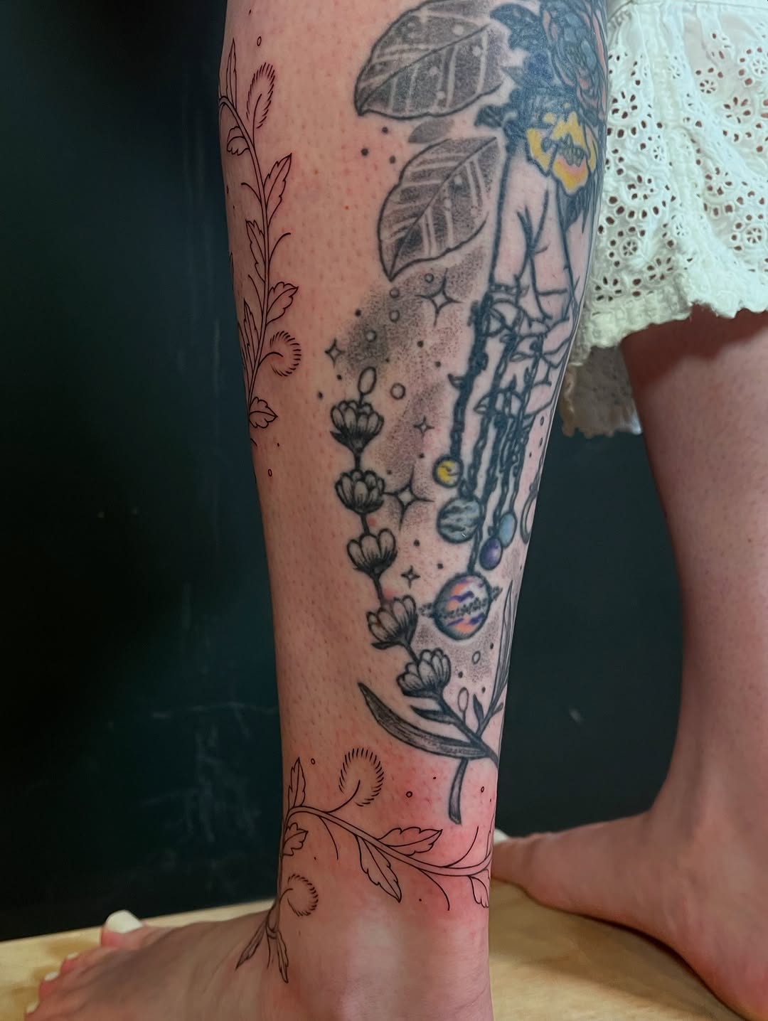 Tattoo by @littlesecrettattoo — fine_line, dotwork