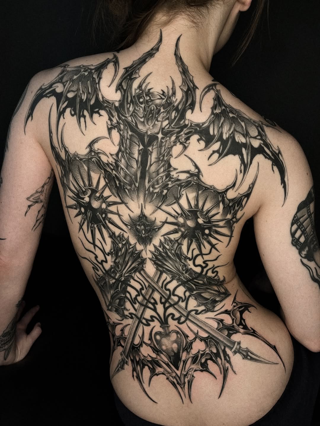 Tattoo work at Villain Arts – Houston