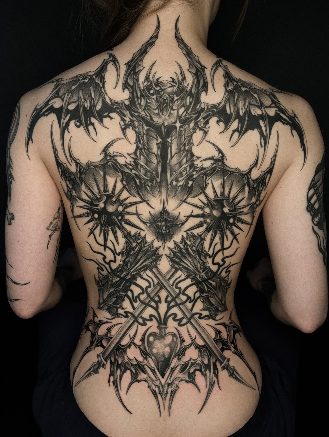 Tattoo work at Villain Arts – Houston