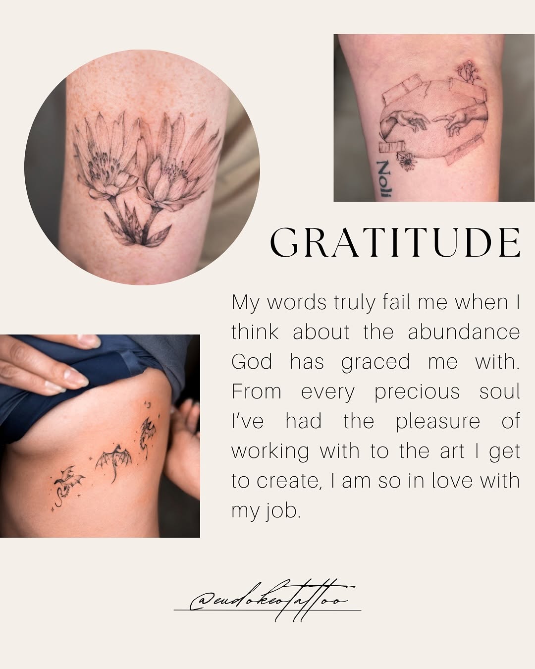 Tattoo by @eudokeotattoo — fine_line, illustrative