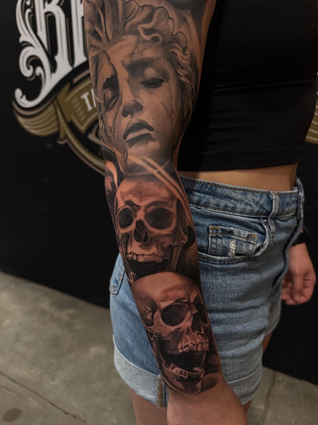 Tattoo by @tat2danny_ โ realism, black_and_grey