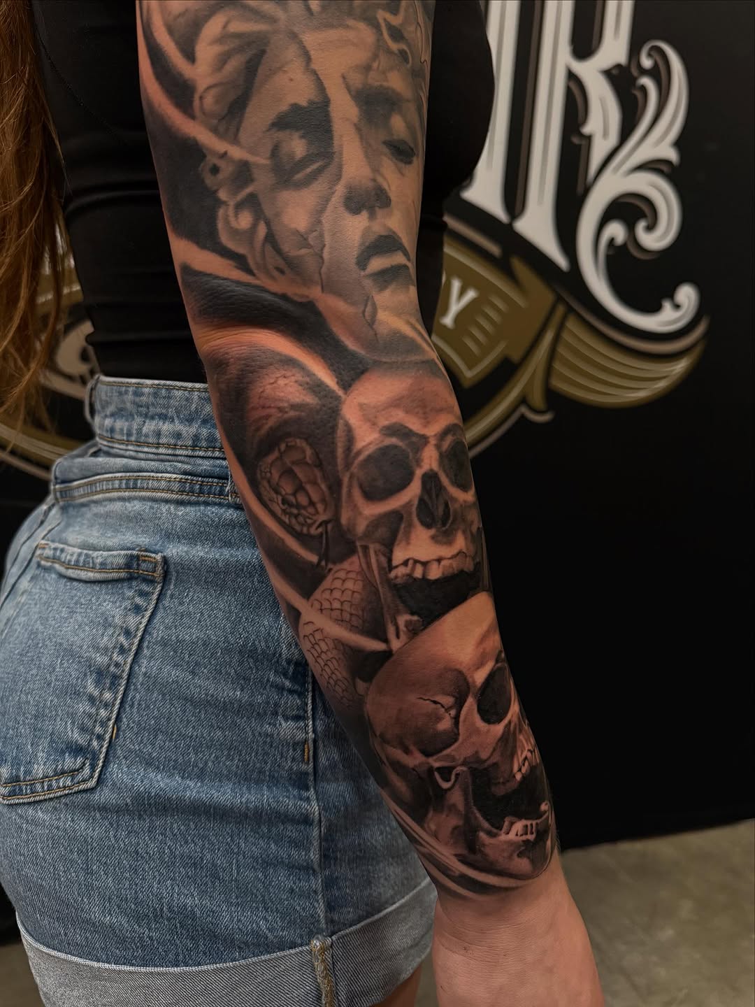 Tattoo by @tat2danny_ โ realism, dark_realism