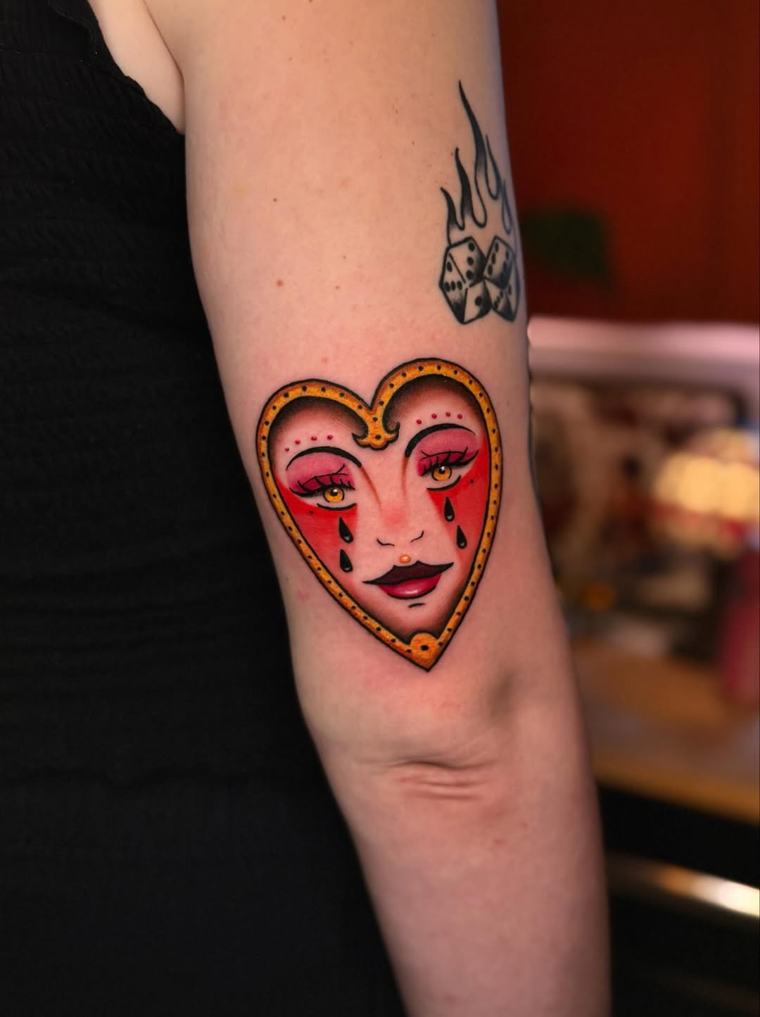 Tattoo by @slightlyorange — american_traditional