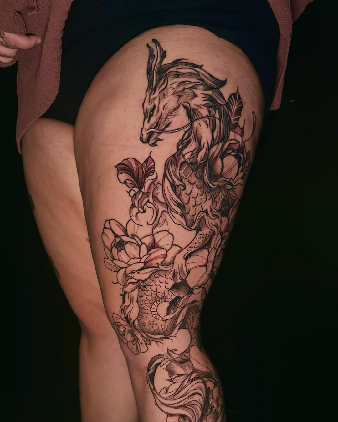 Tattoo by @inklulu_ — japanese_irezumi