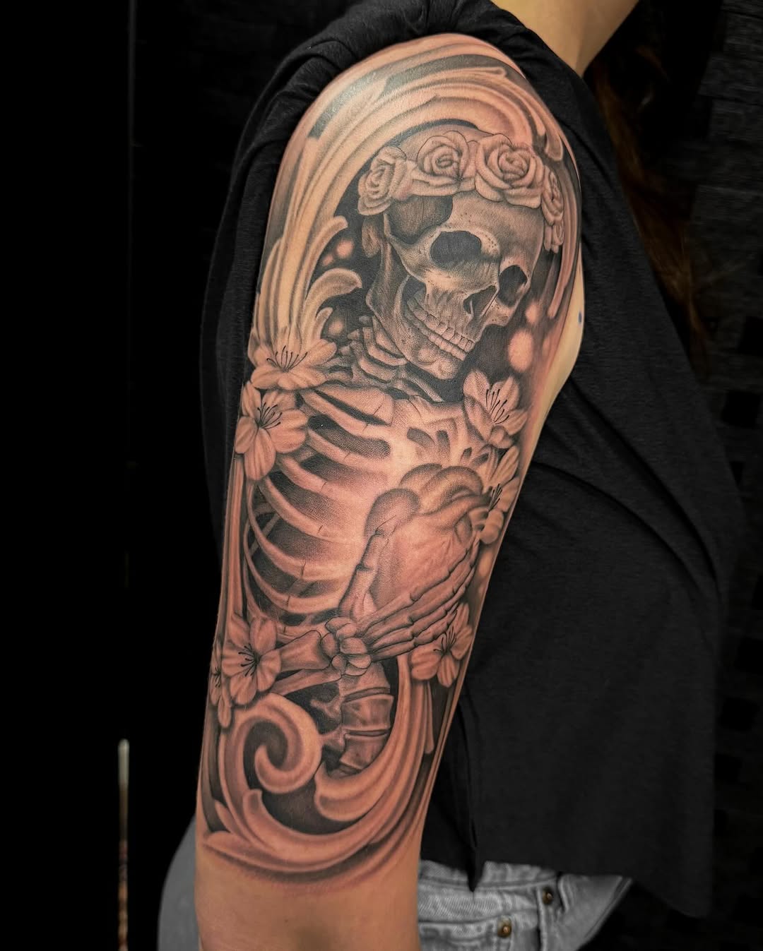 Tattoo by @brandonkirkeby — realism, black_and_grey