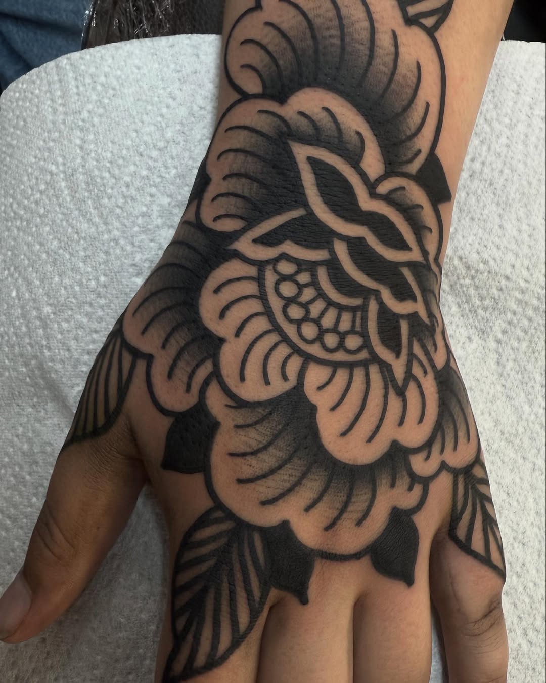 Tattoo by @staygoodtom — american_traditional, black_and_grey