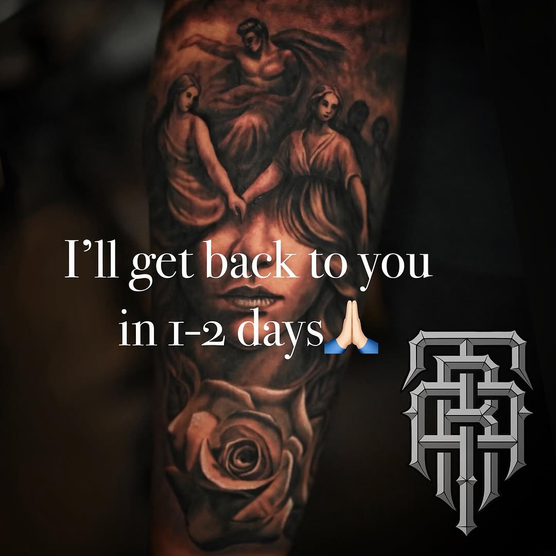 Tattoo by @artlopeztattoo — realism, black_and_grey