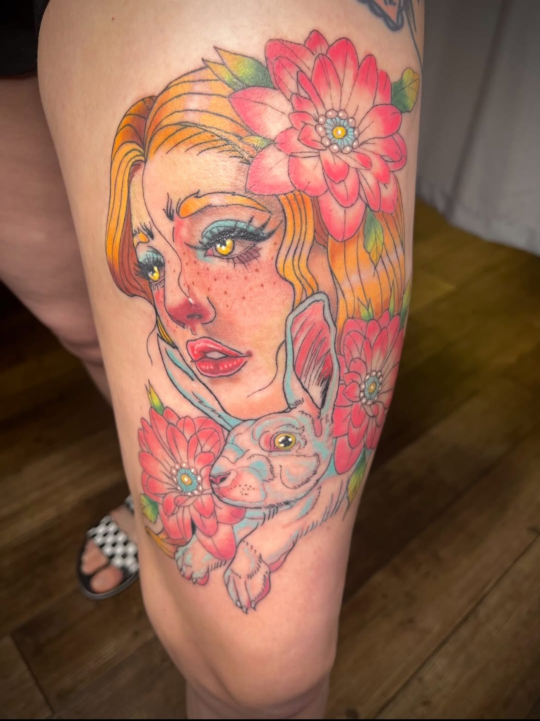 Tattoo by @devillepinson — new_school
