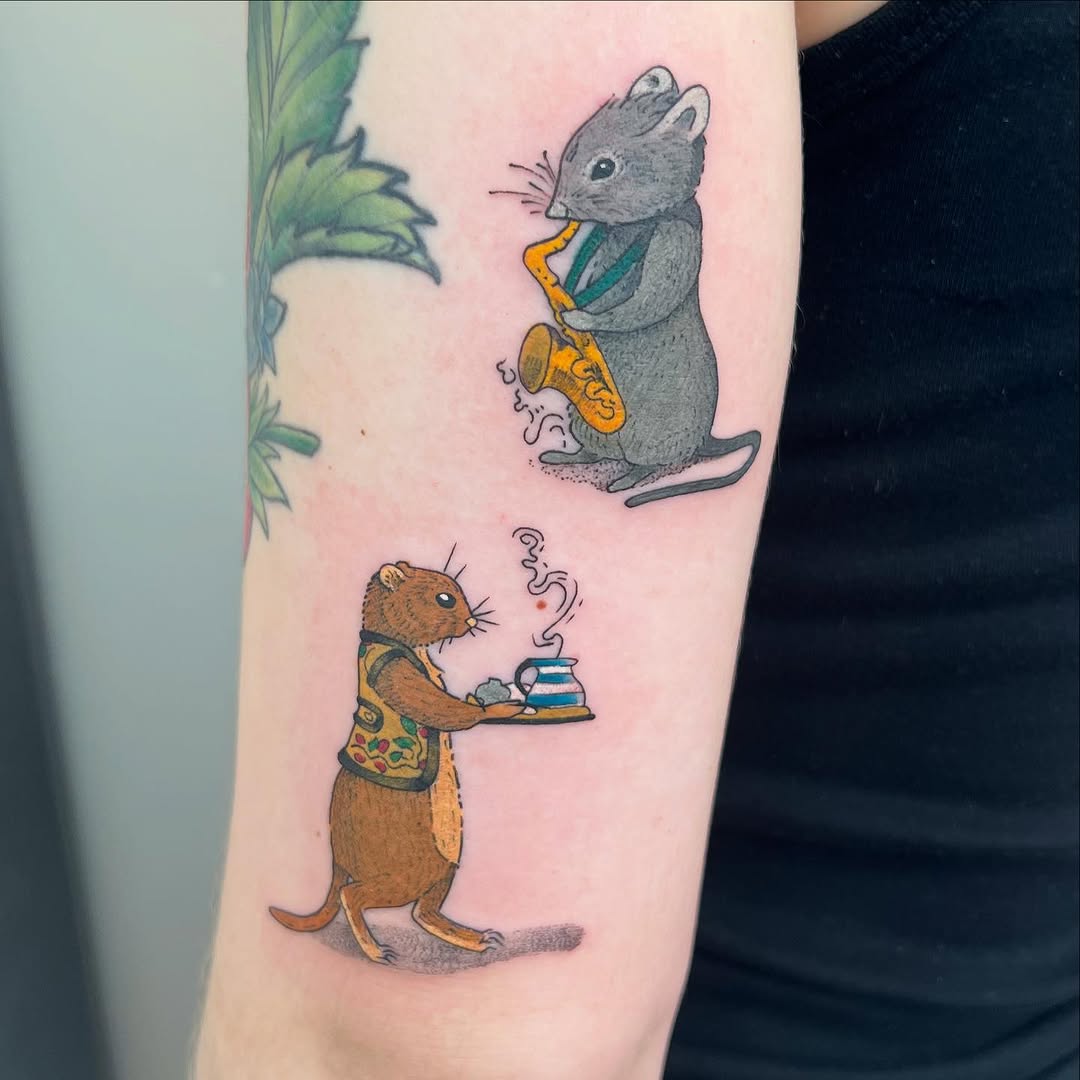 Tattoo by @beastlyflowers β illustrative, new_school
