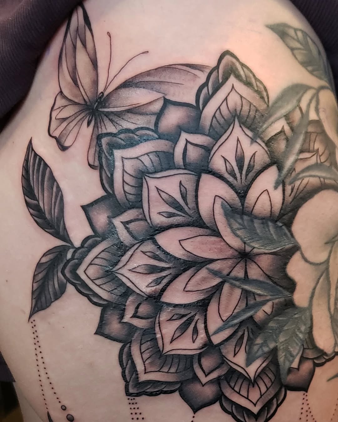 Tattoo by @stevengehlsen — geometric, black_and_grey