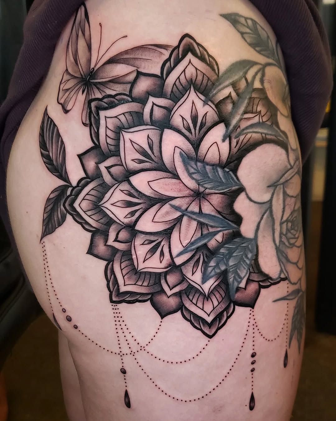 Tattoo by @stevengehlsen — geometric, black_and_grey