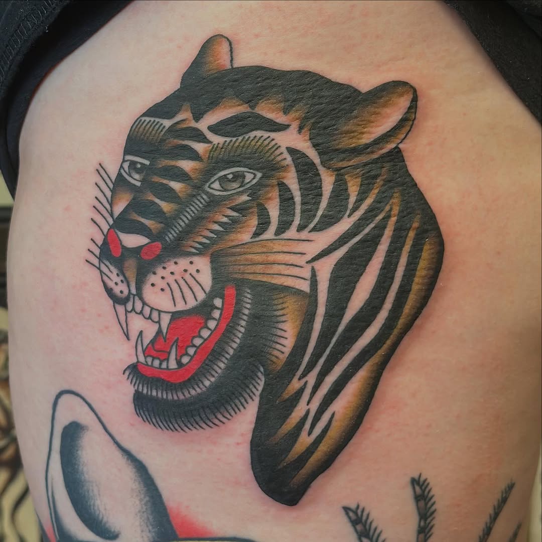 Tattoo by @ryleecoyote — american_traditional