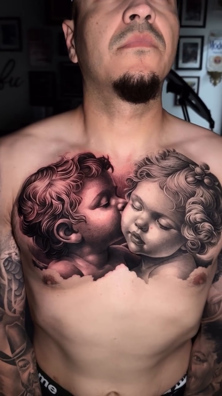 Tattoo by @sm_tattz — realism, black_and_grey