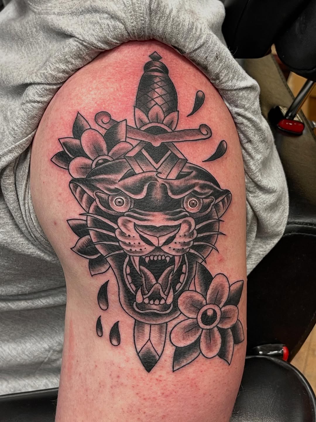 Tattoo by @oldetownescott — american_traditional